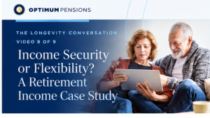 Retired couple exploring income security and flexibility in retirement